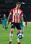 Eindhoven, 24 Oktober 2018 PSV-Tottemham Hotspur.
Duel in de voorronde Champions League, eindstand 2-2.
Daniel Schwaab