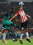 Eindhoven, 24 Oktober 2018 PSV-Tottemham Hotspur.
Duel in de voorronde Champions League, eindstand 2-2.
Daniel Schwaab en Davinson Sanchez