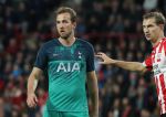 Eindhoven, 24 Oktober 2018 PSV-Tottemham Hotspur.
Duel in de voorronde Champions League, eindstand 2-2.
Daniel Schwaab en Harry Kane