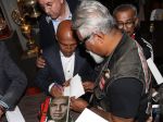 Amsterdam, 11 Oktober 2018
Uitreiking boek Simon Tahamata