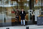Amsterdam 7 november 2018
Dave Roelvink bij de rechtbank van Amsterdam waar hij voor moet komen voor rijden onder invloed en snelheid. Dave met zijn manager Frank Wisse