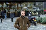 Amsterdam 7 november 2018
Dave Roelvink bij de rechtbank van Amsterdam waar hij voor moet komen voor rijden onder invloed en snelheid.