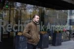 Amsterdam 7 november 2018
Dave Roelvink bij de rechtbank van Amsterdam waar hij voor moet komen voor rijden onder invloed en snelheid.
