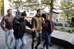 Amsterdam 7 november 2018
Dave Roelvink bij de rechtbank van Amsterdam waar hij voor moet komen voor rijden onder invloed en snelheid. Aran Bade van RTL Boulevard