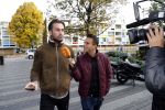 Amsterdam 7 november 2018
Dave Roelvink bij de rechtbank van Amsterdam waar hij voor moet komen voor rijden onder invloed en snelheid. Aran Bade van RTL Boulevard