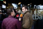 Amsterdam 7 november 2018
Dave Roelvink bij de rechtbank van Amsterdam waar hij voor moet komen voor rijden onder invloed en snelheid.