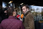 Amsterdam 7 november 2018
Dave Roelvink bij de rechtbank van Amsterdam waar hij voor moet komen voor rijden onder invloed en snelheid.