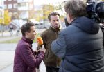 Amsterdam 7 november 2018
Dave Roelvink bij de rechtbank van Amsterdam waar hij voor moet komen voor rijden onder invloed en snelheid. Aran bade van RTL Boulevard