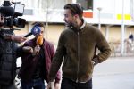 Amsterdam 7 november 2018
Dave Roelvink bij de rechtbank van Amsterdam waar hij voor moet komen voor rijden onder invloed en snelheid. Aran bade van RTL Boulevard