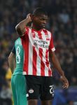 Eindhoven, 24 Oktober 2018 PSV-Tottemham Hotspur.
Duel in de voorronde Champions League, eindstand 2-2.
Denzel Dumfries