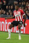 Eindhoven, 24 Oktober 2018 PSV-Tottemham Hotspur.
Duel in de voorronde Champions League, eindstand 2-2.
Denzel Dumfries