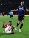 Eindhoven, 3 Oktober 2018 2e wedstrijd CL Seizoen 2018-2019
PSV-Internazionale Milan, eindstand 1-2
Denzel Dumfries en Ivan Perisic