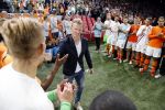 Amsterdam 13 oktober 2018
Nederland - Duitsland in de Johan Cruijff arens . eindstand 3-0
Na de Wedstrijd werden Dirk Kuyt en Rafael v d Vaart  gehuldigd. Dirk had zijn vrouw Gertrude en kinderen meegenomen. Rafael had zijn vriendin Estavan Polman en zijn kinderen Damian en Jesslynn meegenomen . Ook zijn ouders en schoonouders waren erbij.