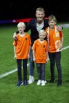 Amsterdam 13 oktober 2018
Nederland - Duitsland in de Johan Cruijff arens . eindstand 3-0
Na de Wedstrijd werden Dirk Kuyt en Rafael v d Vaart  gehuldigd. Dirk had zijn vrouw Gertrude en kinderen meegenomen. Rafael had zijn vriendin Estavan Polman en zijn kinderen Damian en Jesslynn meegenomen . Ook zijn ouders en schoonouders waren erbij.