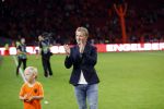 Amsterdam 13 oktober 2018
Nederland - Duitsland in de Johan Cruijff arens . eindstand 3-0
Na de Wedstrijd werden Dirk Kuyt en Rafael v d Vaart  gehuldigd. Dirk had zijn vrouw Gertrude en kinderen meegenomen. Rafael had zijn vriendin Estavan Polman en zijn kinderen Damian en Jesslynn meegenomen . Ook zijn ouders en schoonouders waren erbij.
