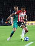 Eindhoven, 24 Oktober 2018 PSV-Tottemham Hotspur.
Duel in de voorronde Champions League, eindstand 2-2.
Donyell Malen