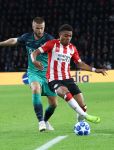 Eindhoven, 24 Oktober 2018 PSV-Tottemham Hotspur.
Duel in de voorronde Champions League, eindstand 2-2.
Donyell Malen
