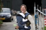 Wijdewormer 19 oktober 2018
Marnix Knetemann aan het werk op zijn boerderij. Zij zus Elise komt op bezoek met haar pas geboren baby.