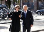 Amsterdam 27 oktober 2018
Herdenkingsdienst voor Wim Kok in het Concertgebouw van Amsterdam. Elko en Janneke Brinkman
