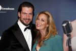 Amsterdam 22 augustus 2018
Premiere Evita in carre. Fabienne de Vries met partner