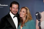 Amsterdam 22 augustus 2018
Premiere Evita in carre. Fabienne de Vries met partner