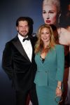 Amsterdam 22 augustus 2018
Premiere Evita in carre. Fabienne de Vries met partner