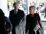 Amsterdam 27 oktober 2018
Herdenkingsdienst voor Wim Kok in het Concertgebouw van Amsterdam. Ferry Mingelen met zijn vrouw