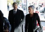 Amsterdam 27 oktober 2018
Herdenkingsdienst voor Wim Kok in het Concertgebouw van Amsterdam. Ferry Mingelen met zijn vrouw