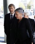 Amsterdam 27 oktober 2018
Herdenkingsdienst voor Wim Kok in het Concertgebouw van Amsterdam. Ferry Mingelen met zijn vrouw