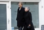 Amsterdam 27 oktober 2018
Ferry Mingelen met zijn vrouw wandelend door Amsterdam.