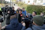Amsterdam 13 november 2018
Frank Masmeijer komt met zijn advocaat Carry Knoops aan bij de rechtbank. Heel veel pers vangt hem op. Hij wordt daarna meteen uitgeleverd aan Belgie.