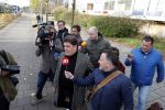 Amsterdam 13 november 2018
Frank Masmeijer komt met zijn advocaat Carry Knoops aan bij de rechtbank. Heel veel pers vangt hem op. Hij wordt daarna meteen uitgeleverd aan Belgie.