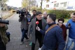 Amsterdam 13 november 2018
Frank Masmeijer komt met zijn advocaat Carry Knoops aan bij de rechtbank. Heel veel pers vangt hem op. Hij wordt daarna meteen uitgeleverd aan Belgie.