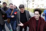 Amsterdam 13 november 2018
Frank Masmeijer komt met zijn advocaat Carry Knoops aan bij de rechtbank. Heel veel pers vangt hem op. Hij wordt daarna meteen uitgeleverd aan Belgie.
