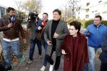 Amsterdam 13 november 2018
Frank Masmeijer komt met zijn advocaat Carry Knoops aan bij de rechtbank. Heel veel pers vangt hem op. Hij wordt daarna meteen uitgeleverd aan Belgie.