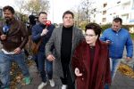 Amsterdam 13 november 2018
Frank Masmeijer komt met zijn advocaat Carry Knoops aan bij de rechtbank. Heel veel pers vangt hem op. Hij wordt daarna meteen uitgeleverd aan Belgie.