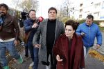 Amsterdam 13 november 2018
Frank Masmeijer komt met zijn advocaat Carry Knoops aan bij de rechtbank. Heel veel pers vangt hem op. Hij wordt daarna meteen uitgeleverd aan Belgie.