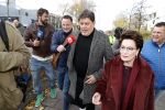 Amsterdam 13 november 2018
Frank Masmeijer komt met zijn advocaat Carry Knoops aan bij de rechtbank. Heel veel pers vangt hem op. Hij wordt daarna meteen uitgeleverd aan Belgie.
