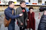 Amsterdam 13 november 2018
Frank Masmeijer komt met zijn advocaat Carry Knoops aan bij de rechtbank. Heel veel pers vangt hem op. Hij wordt daarna meteen uitgeleverd aan Belgie.