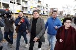Amsterdam 13 november 2018
Frank Masmeijer komt met zijn advocaat Carry Knoops aan bij de rechtbank. Heel veel pers vangt hem op. Hij wordt daarna meteen uitgeleverd aan Belgie.