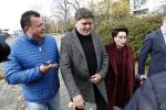 Amsterdam 13 november 2018
Frank Masmeijer komt met zijn advocaat Carry Knoops aan bij de rechtbank. Heel veel pers vangt hem op. Hij wordt daarna meteen uitgeleverd aan Belgie. Edwin Bredius