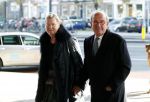 Amsterdam 27 oktober 2018
Herdenkingsdienst voor Wim Kok in het Concertgebouw van Amsterdam. frans Weisglas en partner Nynke Kuperus