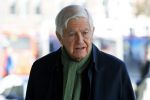 Amsterdam 27 oktober 2018
Herdenkingsdienst voor Wim Kok in het Concertgebouw van Amsterdam. Frits Bolkestein met zijn vrouw