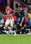 Eindhoven, 3 Oktober 2018 2e wedstrijd CL Seizoen 2018-2019
PSV-Internazionale Milan, eindstand 1-2
Gaston Pereiro en Matias Vecino