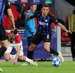 Eindhoven, 3 Oktober 2018 2e wedstrijd CL Seizoen 2018-2019
PSV-Internazionale Milan, eindstand 1-2
Gaston Pereiro en Matias Vecino