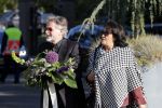 Leusden 4 en 5 oktober 2018
Herdenkingsdienst en crematie van Koos Alberts in crematorium Leusden. George Baker met zijn vrouw