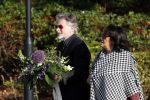 Leusden 4 en 5 oktober 2018
Herdenkingsdienst en crematie van Koos Alberts in crematorium Leusden. George Baker met zijn vrouw