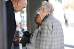 Amsterdam 27 oktober 2018
Herdenkingsdienst voor Wim Kok in het Concertgebouw van Amsterdam. Gerda Havertong met man