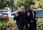 Woudenberg 8 oktober 2018
Herdenkingsdienst Anneke Gronloh in crematorium Woudenberg. hans v Barneveld met partner