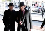 Amsterdam 27 oktober 2018
Herdenkingsdienst voor Wim Kok in het Concertgebouw van Amsterdam. Hans v manen met partner